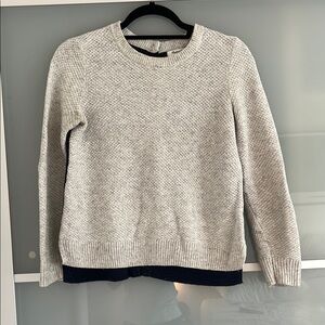 Madewell Light Gray Knit Sweater